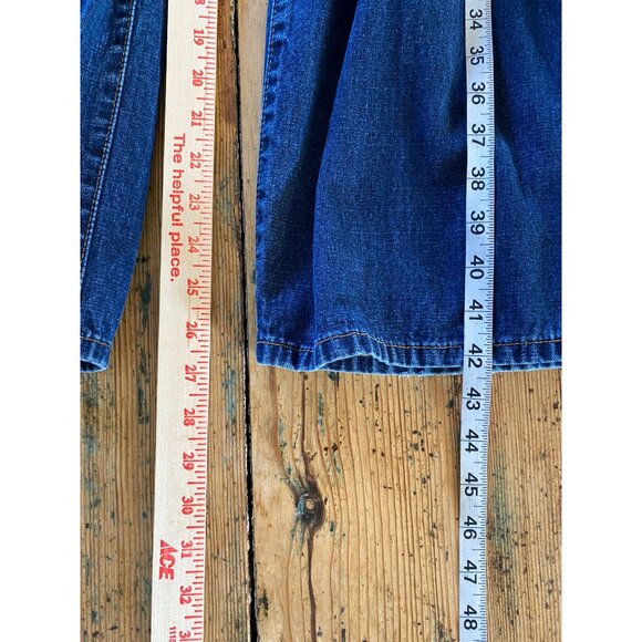 Nautica Jeans Denim Pants Mens 42x30 Relaxed Fit Straight‎ Leg 100% Cotton Blue - Picture 7 of 7